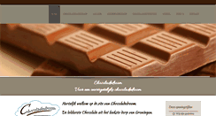 Desktop Screenshot of chocoladedroom.nl